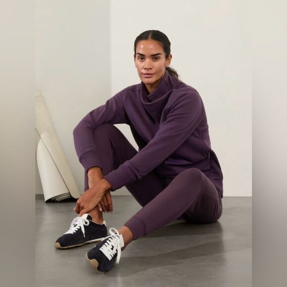 Athleta Balance Mid Rise Jogger // Iris - Picture 2 of 8